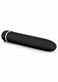 Rose Luxuriate Vibrator Multi Speed Black 7 Inch