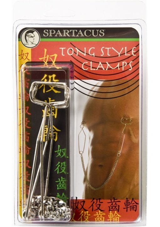Extremeline Tong Style Nipple Clamps Silver