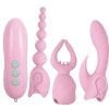 Pink Elite Collection Ultimate Orgasm Kit Rechargeable Silicone Remote Waterproof