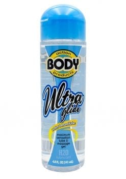 Body Action Ultra Glide Water Based Lubricant 4.4 Ounce