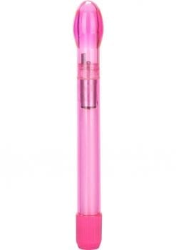 SLENDER TULIP WAND 6.75 INCH PINK