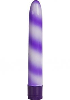 CANDY CANE 6 INCH WATERPROOF PURPLE