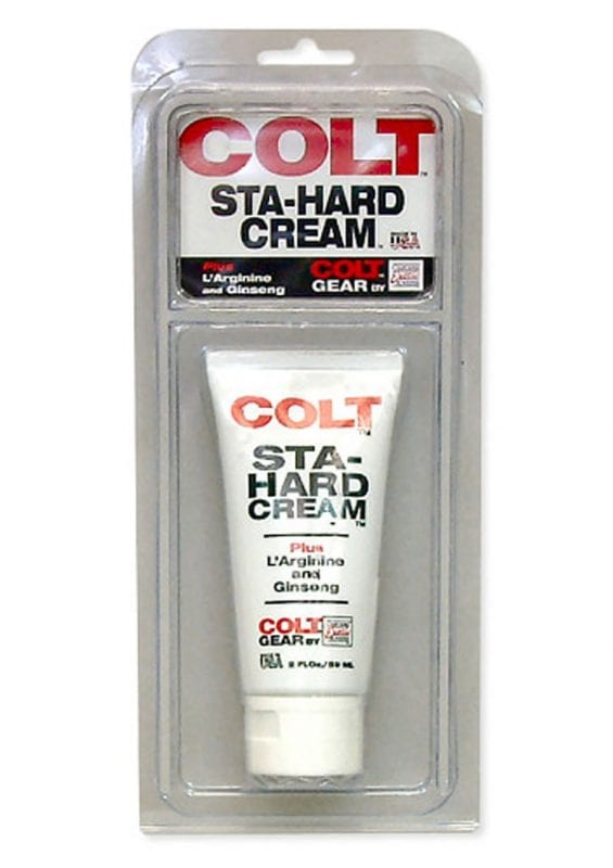 Colt Sta-Hard Cream Male Genital Desensitizer 2oz