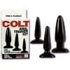 COLT ANAL TRAINER KIT 3 SIZES BLACK