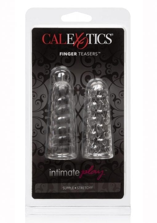 Intimate Play Finger Teasers Silicone Finger Massagers Clear