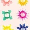Senso 6 Pack Senso Plus Material Super Stretchy Enhancers Assorte Shapes And Colors