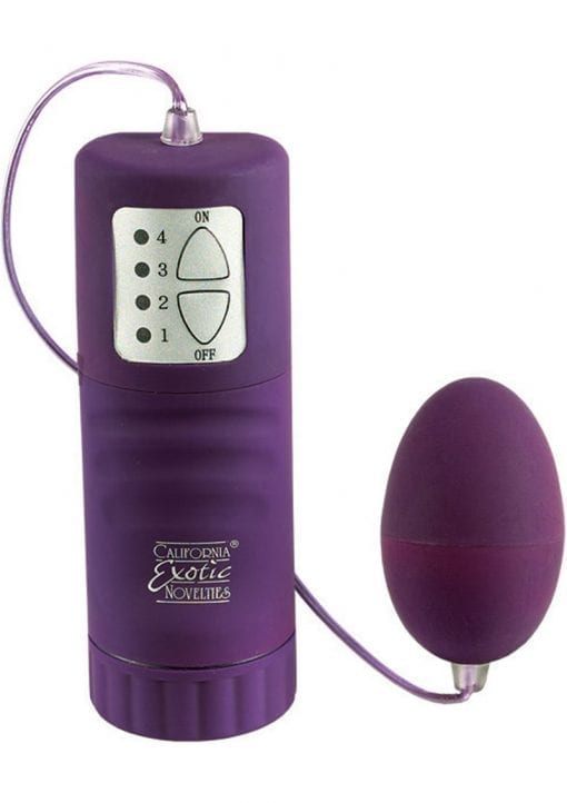 Waterproof Pocket Exotics Velvet Cote Egg Multispeed 2 Inch Purple