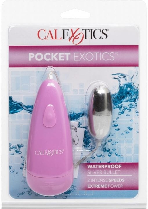 Pocket Exotics Silver Bullet Waterproof Pink