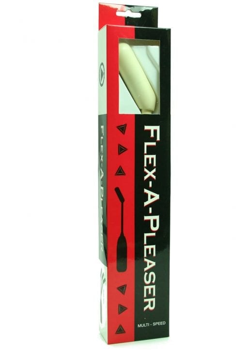 FLEX A PLEASER VIBRATOR 5 INCH FEXIBLE WAND IVORY
