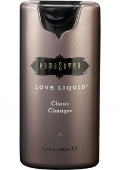 Love Liquid Classic Premium Sensual Water Based Lubricant 3.4 Ounce