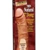 Vac-U-Lock The Naturals Thin Dildo 7in - Vanilla