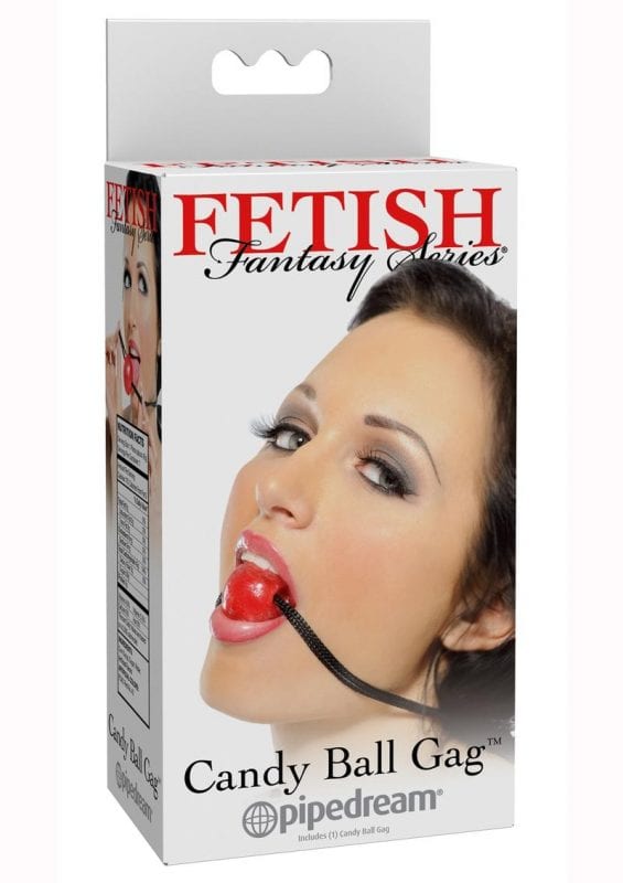 Fetish Fantasy Series Candy Ball Gag Red