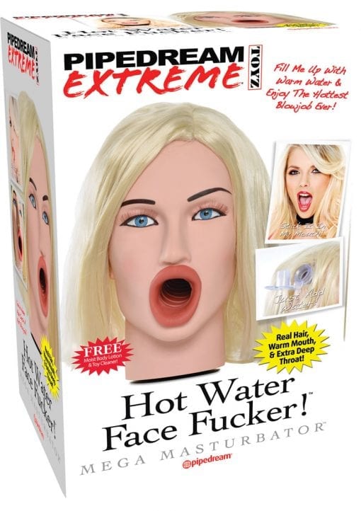 Pipedream Extreme Hot Water Face Fucker Mega Masturbator Blonde