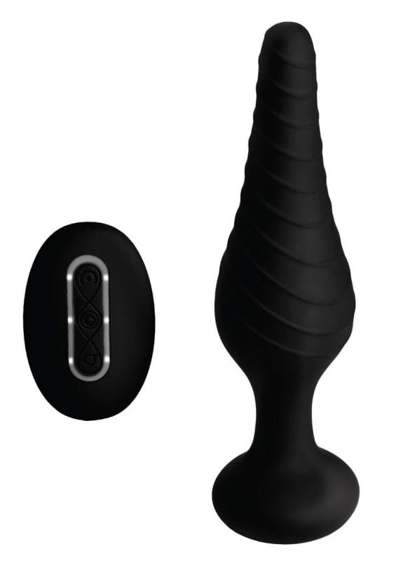 Under Control Vibe Anal Plug W/ Remote Control Silicone