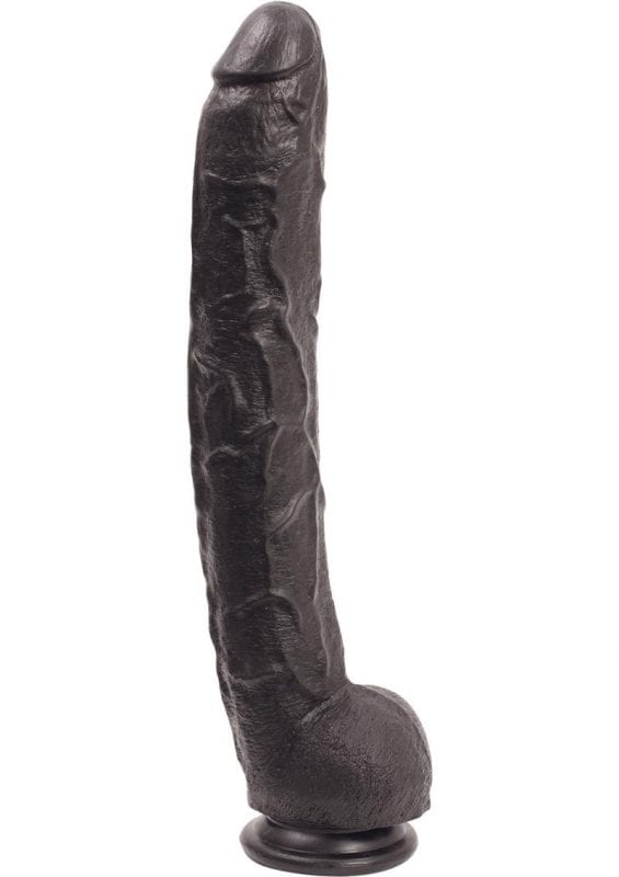 Dick Rambone Dildo 17in - Black