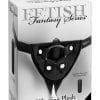 Fetish Fantasy Vibrating Plush Harness Adjustable Black