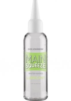 Main Squeeze Water Based Lubricant 3.4oz