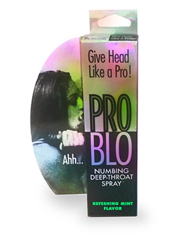 Pro Blow Numbing Deep-Throat Spray Refreshing Mint 1 Ounce