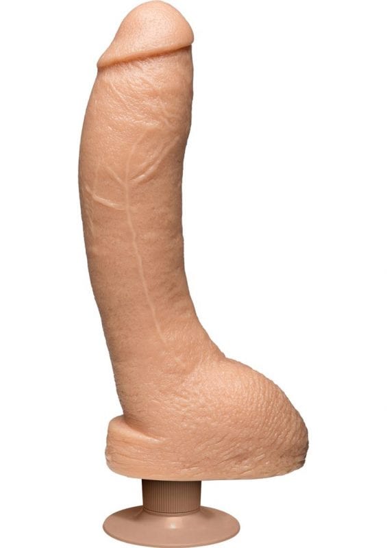 Signature Cocks Jeff Stryker Vibrating Dildo 10in - Vanilla