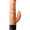 Skinsations CumQuake Super Shake Thrusting Warming Dildo Rechargeable Flesh 7 Inches