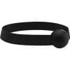 Ouch Elastic Ball Gag With Stretchable Strap - Black