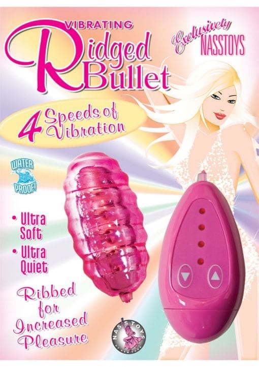Vibrating Riged Bullet 4 Speed Waterproof 3 Inch Pink
