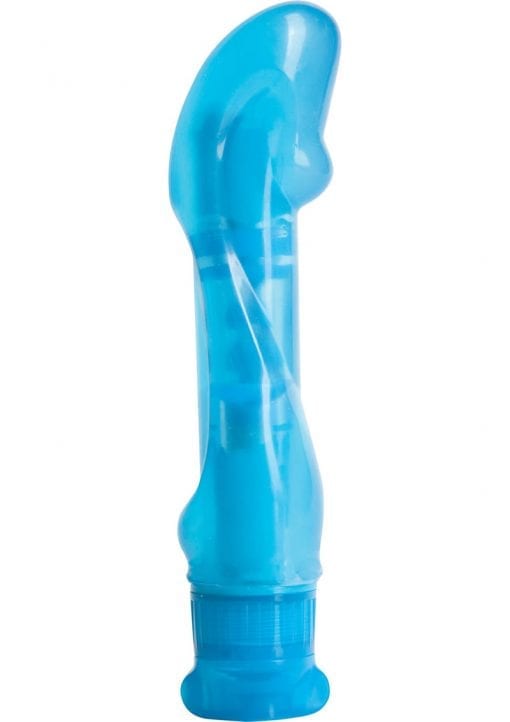 Climax Gems Electric Topaz Tingle Vibrator Waterproof Blue 5.3 Inch