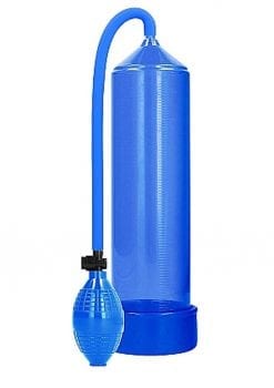 Pumped By Shots Classic Penis Pump - Blue