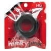 Hunkyjunk HUJ Silicone Cock Ring - Black