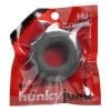 Hunkyjunk HUJ Silicone Cock Ring - Gray