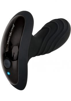 Zero Tolerance The Gentleman Rechargeable Silicone Vibrating Prostate Massager - Black