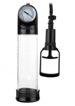 Linx Piston Penis Pump - Clear/Black