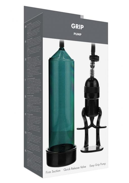 Linx Grip Pump Penis Pump - Green/Black