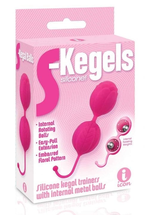 The 9`s - S-Kegels Silicone Kegal Balls - Pink