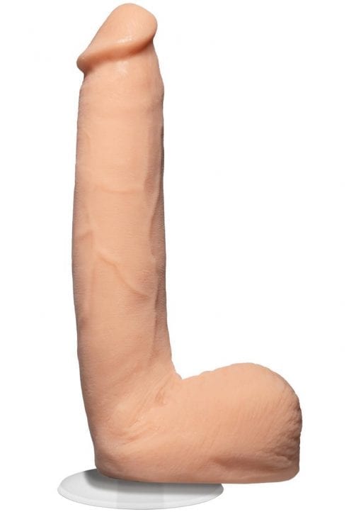 Signature Cocks Pierce Paris Dildo 9in - Vanilla