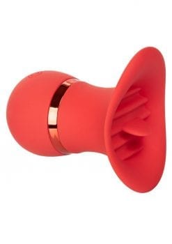 French Kiss Charmer Silicone Clitoral Stimulator - Red