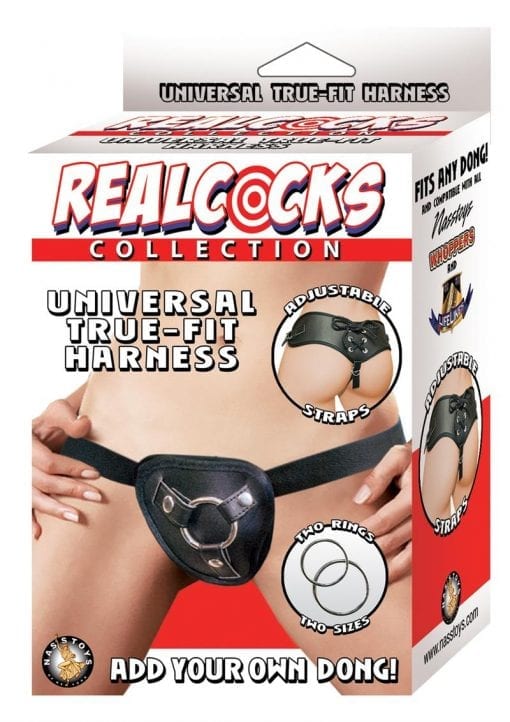 Realcocks Universal Tru Fit Harness Adjustable - Black