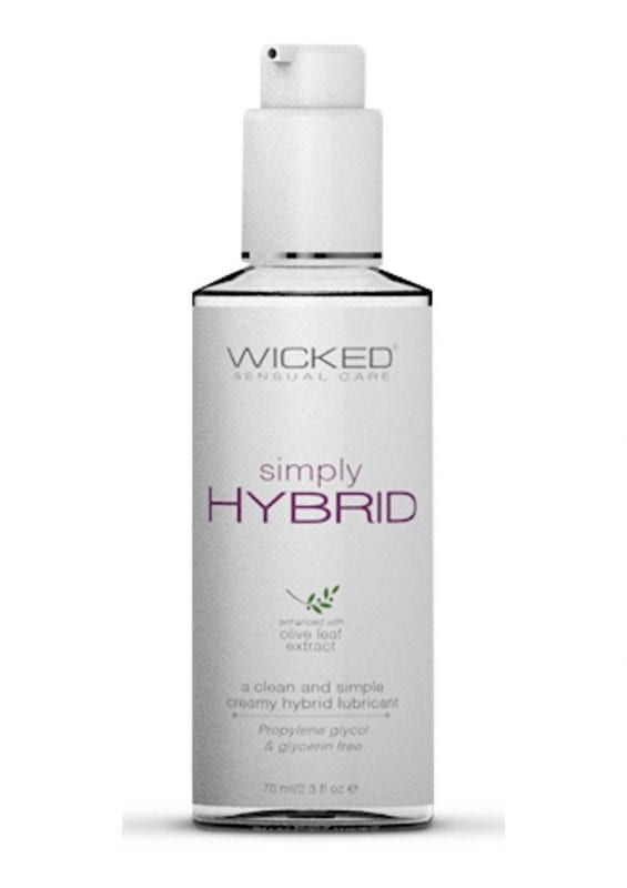 Wicked Simply Hybrid Lubricant With Olive Leaf Extract 2.3oz