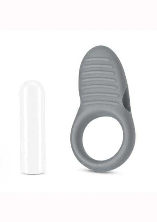 Noje C1 Rechargeable Silicone Cock Ring - Slate