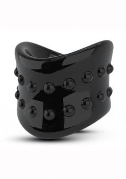 Stay Hard Beef Ball Stretcher - Black