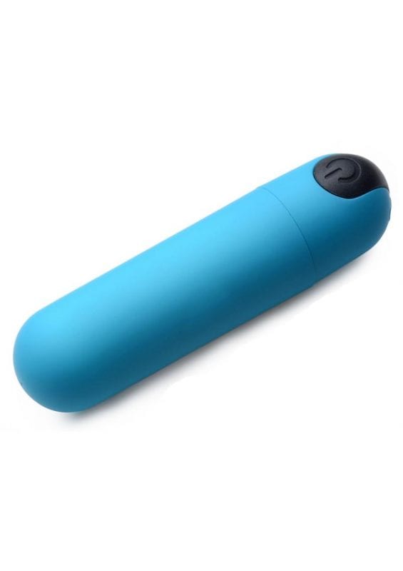 Bang! Vibrating Bullet with Remote Control - Blue