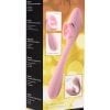 Inmi Pleasure Bender Bendable 2-in-1 Vibe - Pink