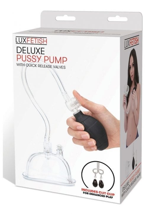 Lux F Deluxe Pussy Pump - Clear