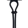 Zt Black Tie Affair Vibrating Cock Ring - Black