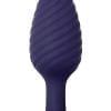 Zero Tolerance Wicked Twister Rechargeable Silicone Vibrating Butt Plug - Purple