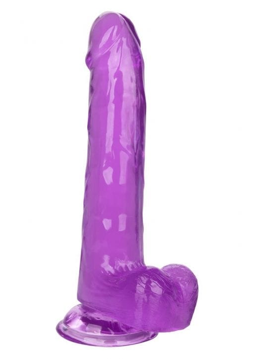 Size Queen Dildo - 8in - Purple