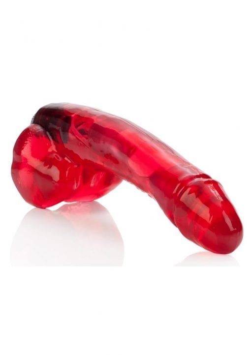 Cherry Scented Vibro Dong Multi Speed Vibrating Red