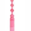 Vibrating Pleasure Beads Anal Beads - Pink