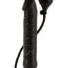 Inflatable Stud Dildo 9.5in - Black