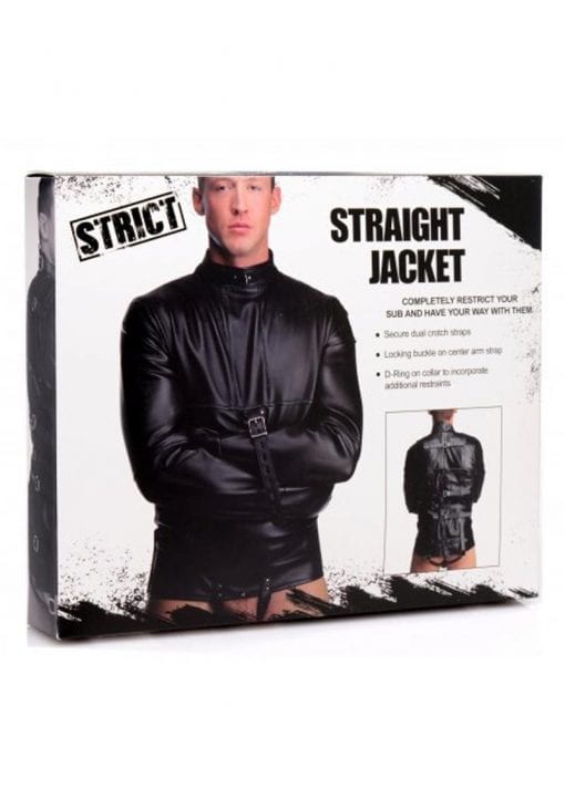 Strict Straight Jacket- Extra Large - Black